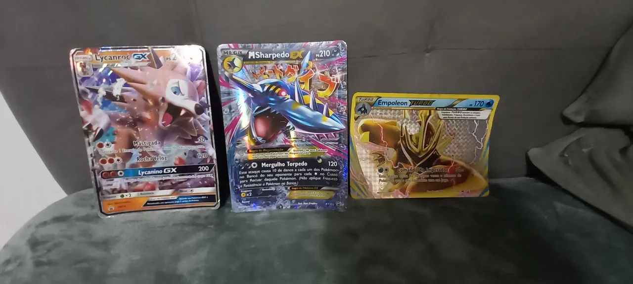 Coleção de cartas (GRANDES) Pokemon - Foto 3