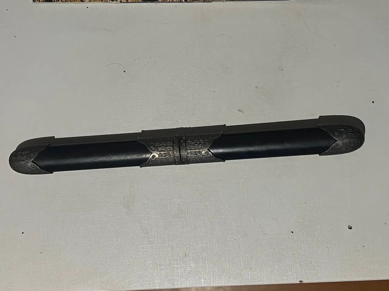 Faca lâmina dupla não amolada - Foto 2