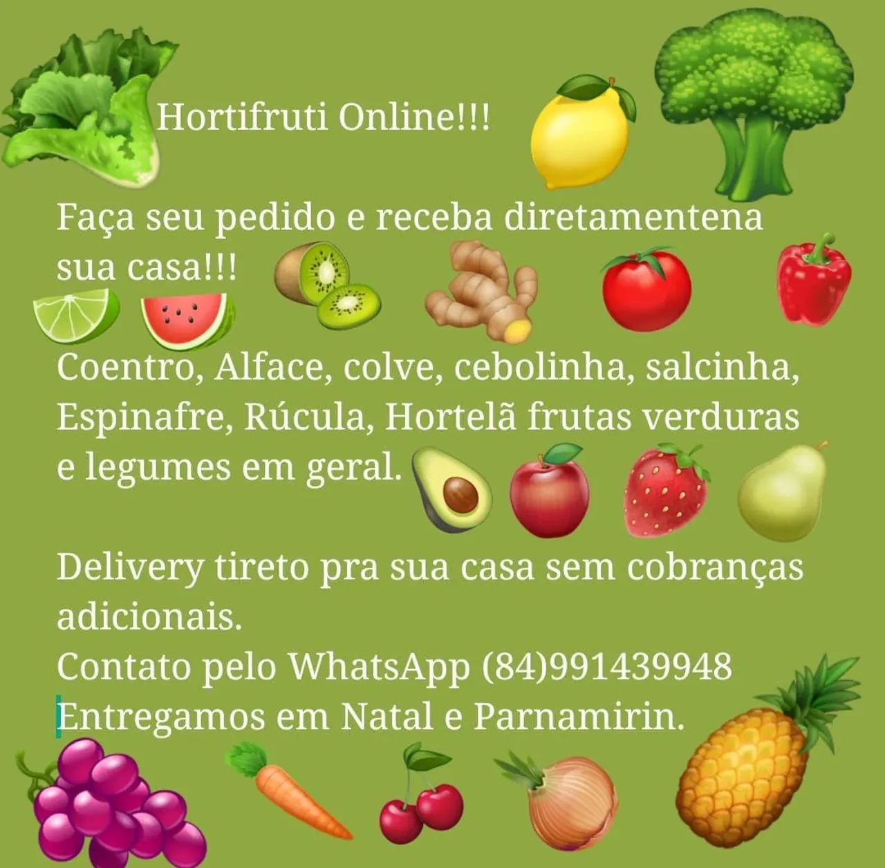 Hortifruti Online - Entrega em Natal e Parnamirim - Foto 2