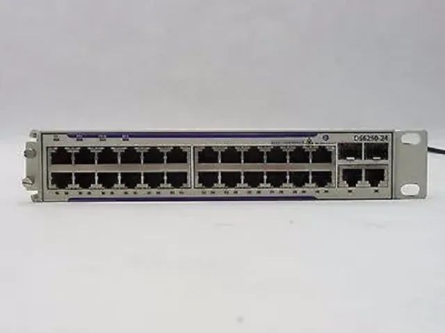 Switch Alcatel Lucent 6250 24 Portas-layer 3camada Usado 