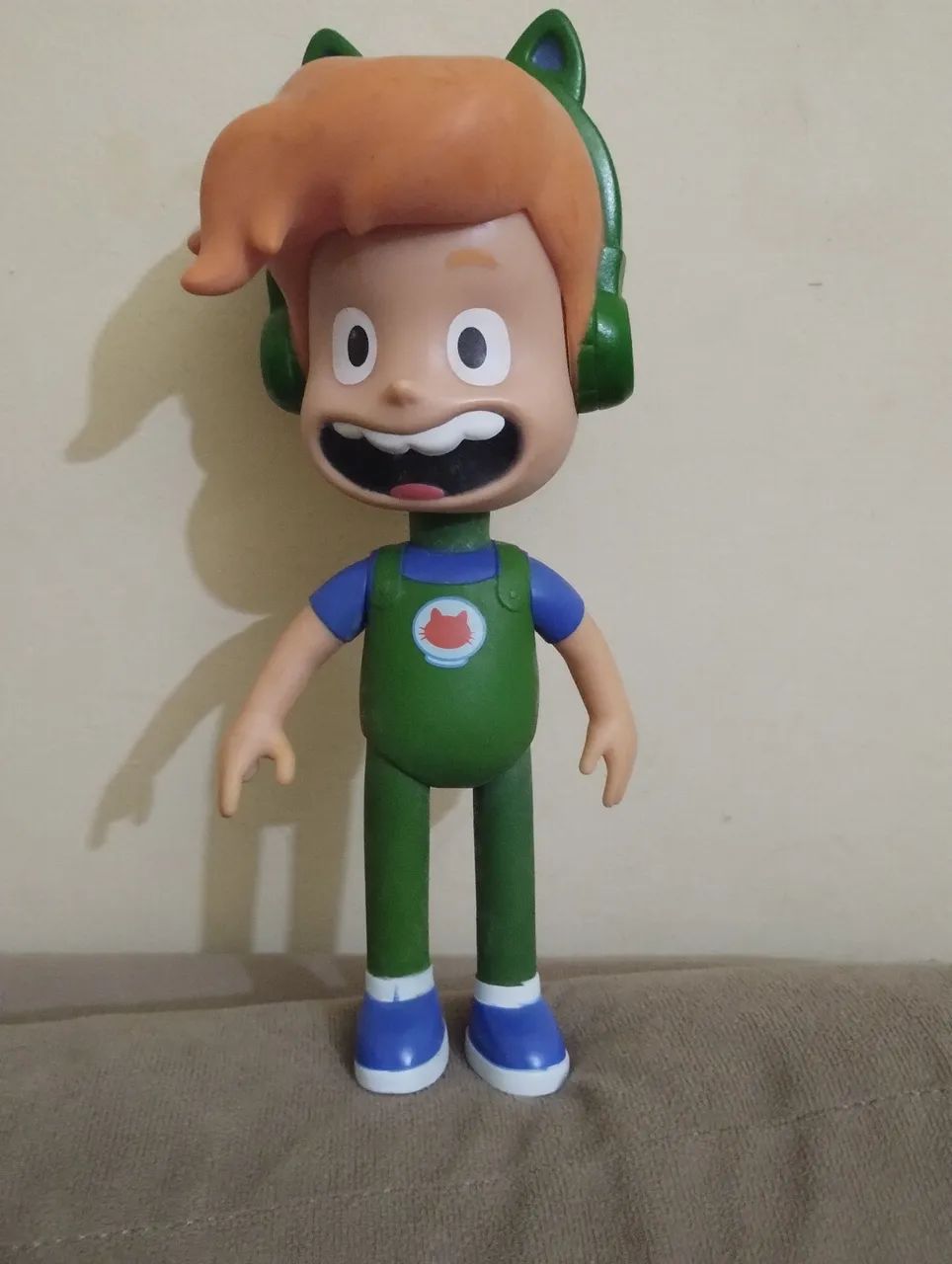 Boneco Gato Galáctico.