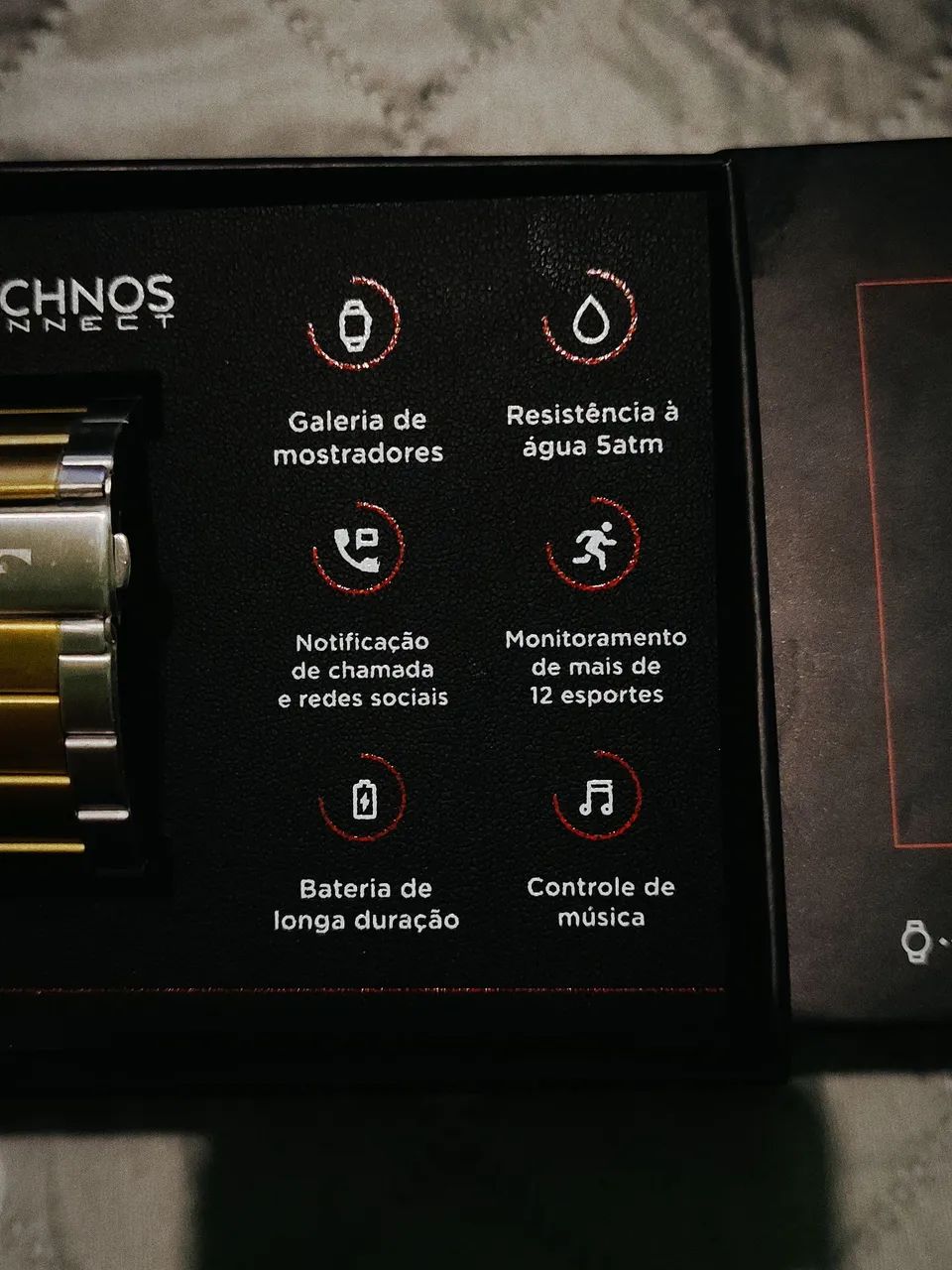 Smartwatch Technos Connect63825078432003121