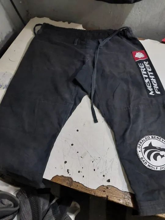 Kimono de Jiu-Jitsu Mestre Fighter A2 - Foto 4