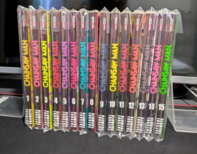 Chainsaw Man 1-15 + Brindes (ler descrição)