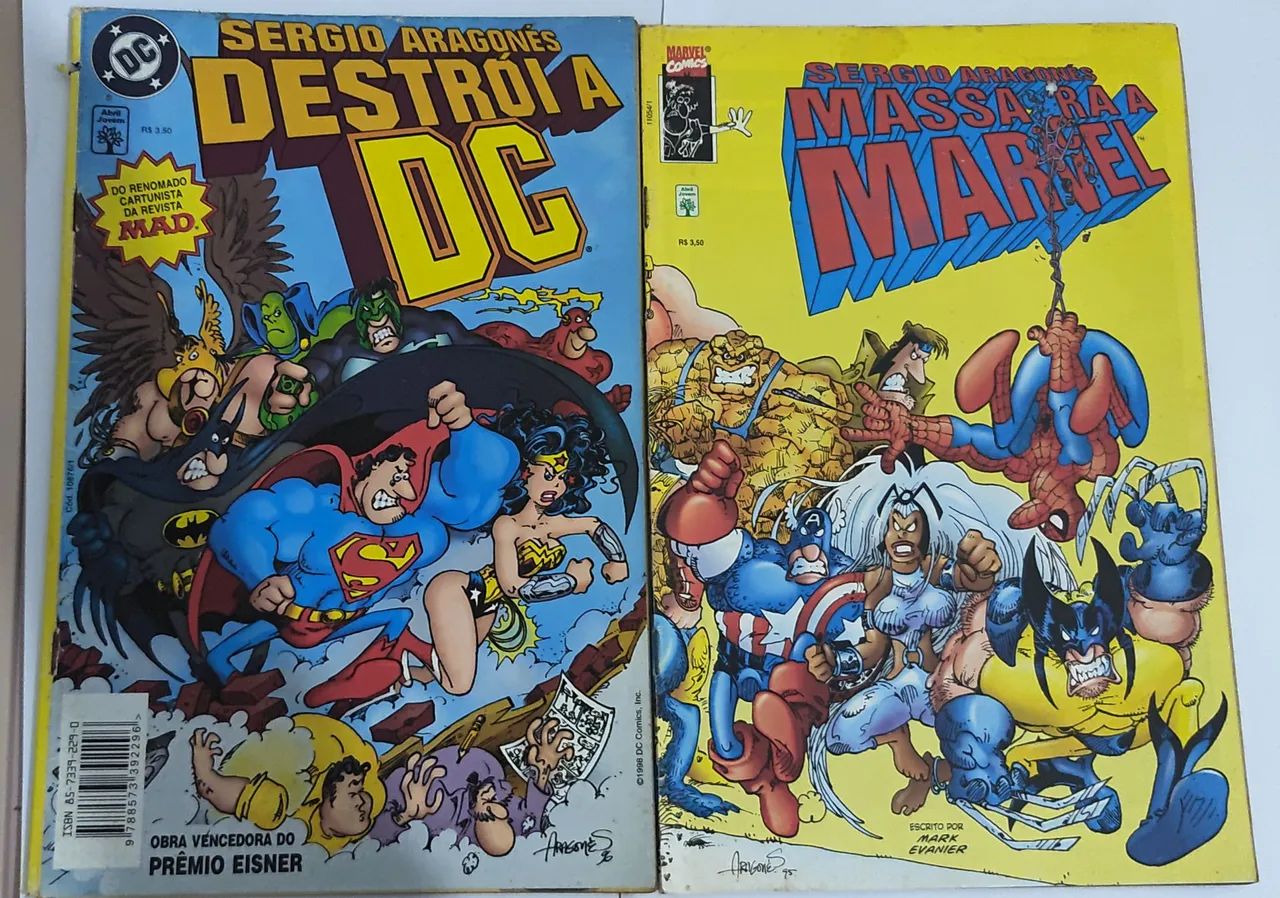 Sérgio Aragones Destrói e Massacra Marvel