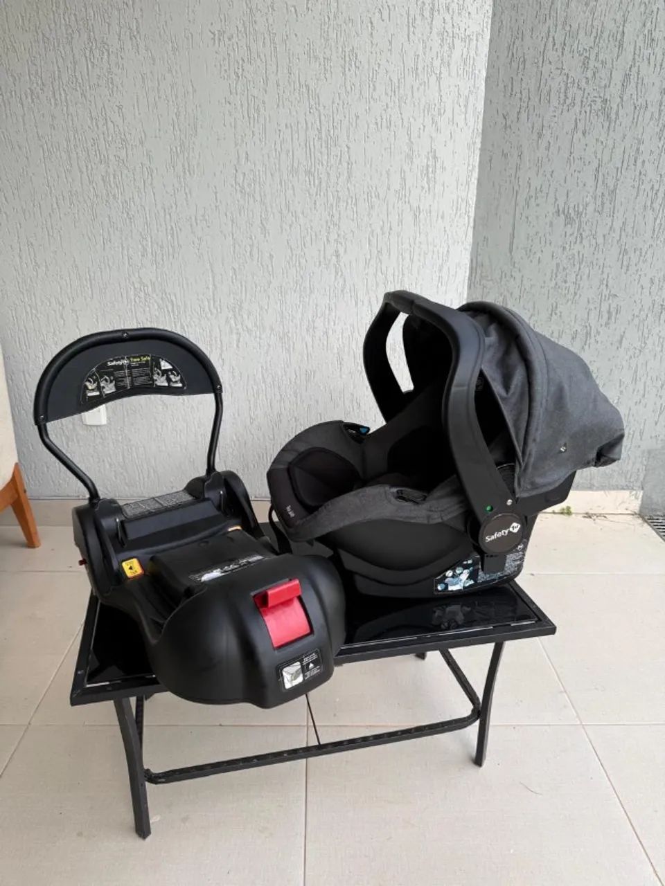 Kit bebê com, carrinho de bebê, Moisés, base veicular com isofix - Foto 4