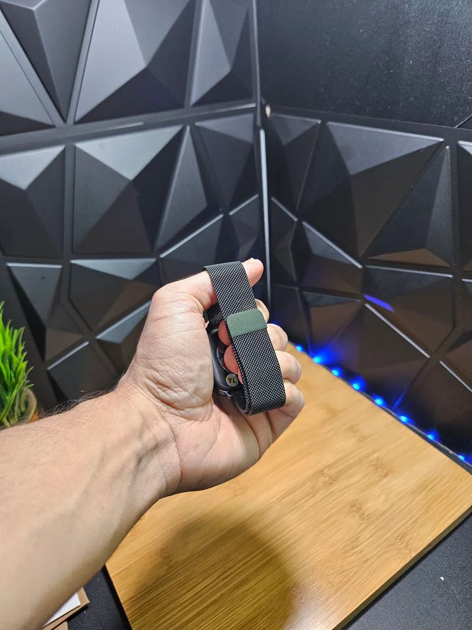 Pulseira Milanese Black para Apple Watch ou similares - Foto 3