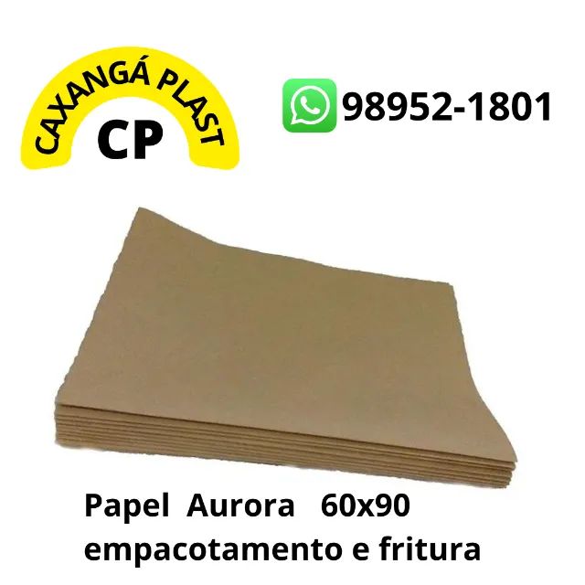 Saco kfart para delivery e papel aurora - Foto 2