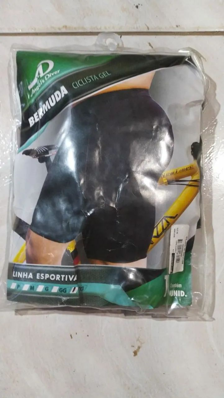 Gel shorts de ciclista 