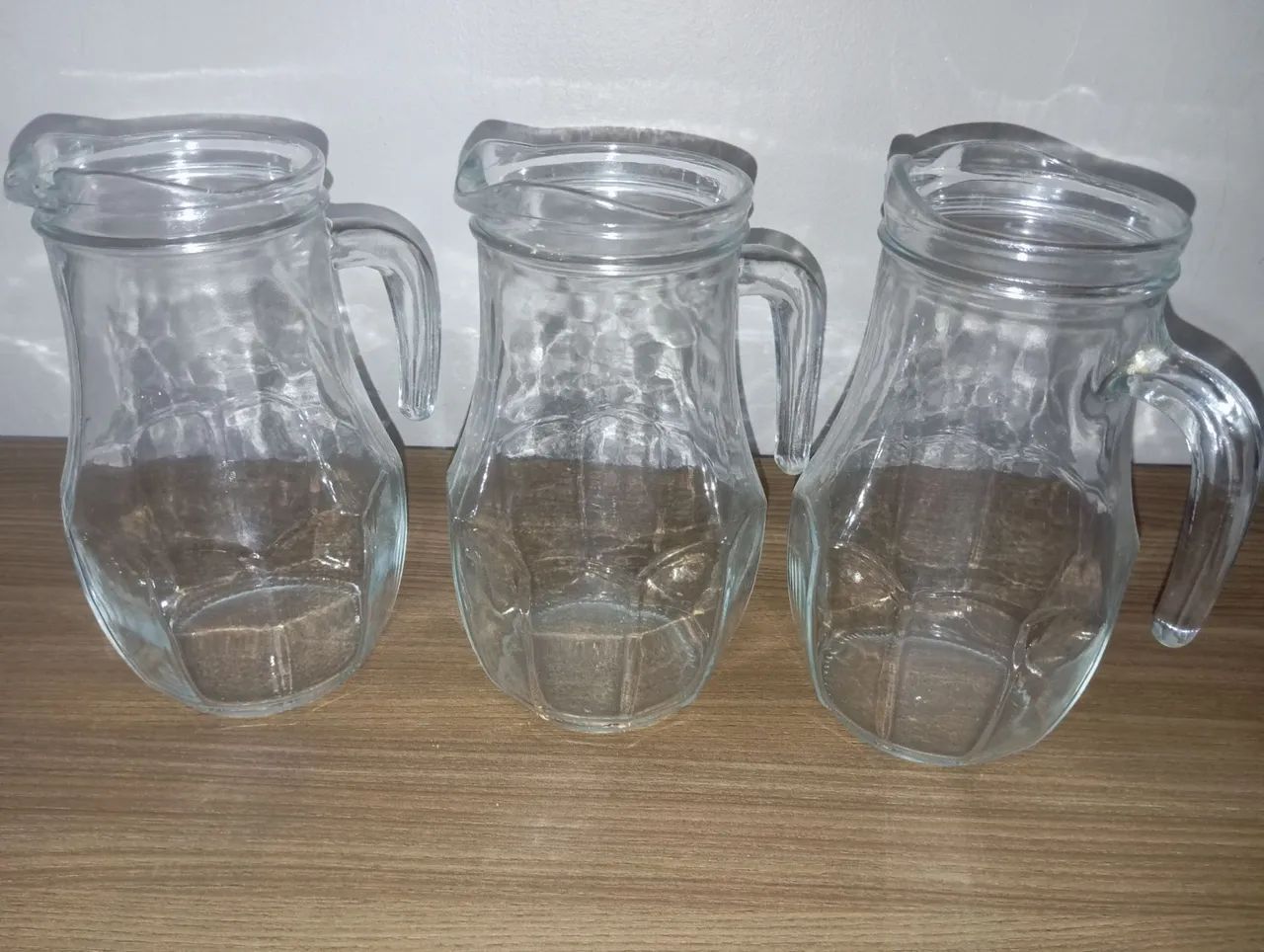 Jarras de Vidro para Suco - 3 Peças