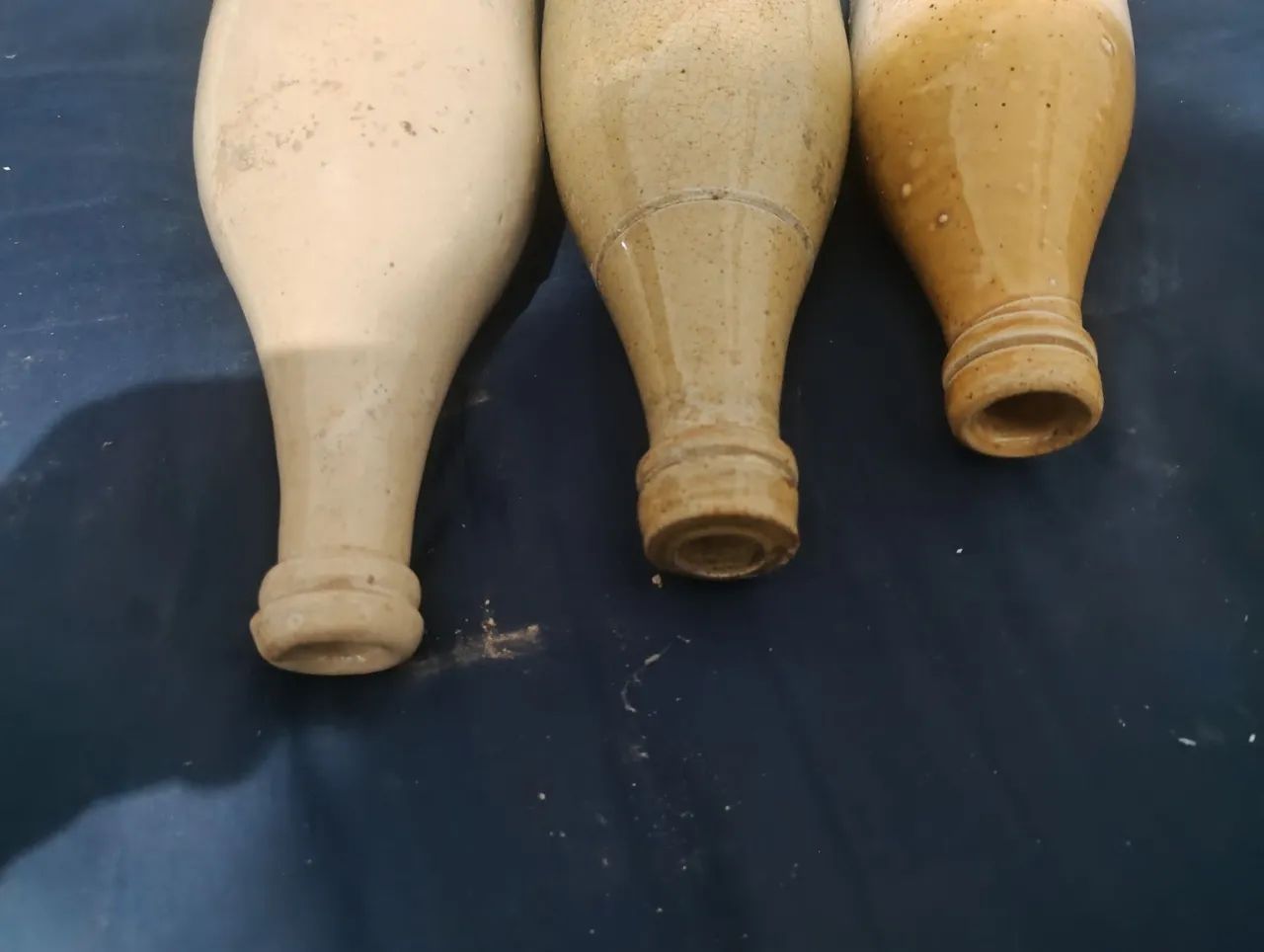 3 Garrafas Antigas de Cerâmica64319182675073124