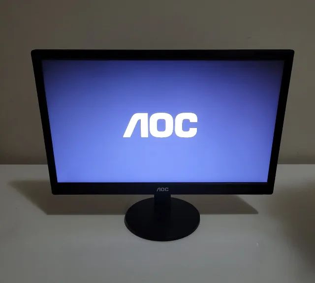 Monitor Led 18.5 Aoc Preto  - Foto 2