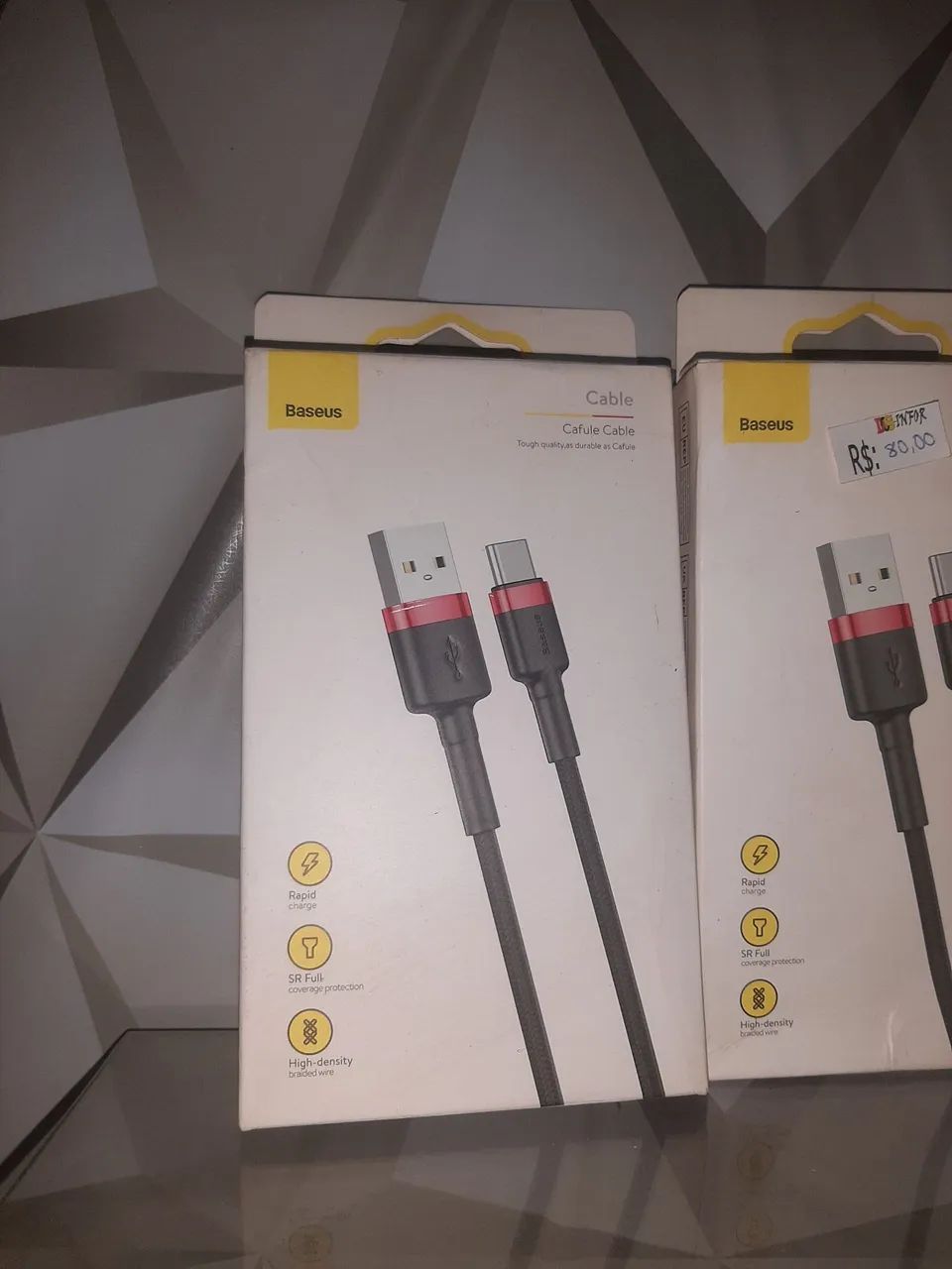 Cabo USB C para Celulares original BASEUS