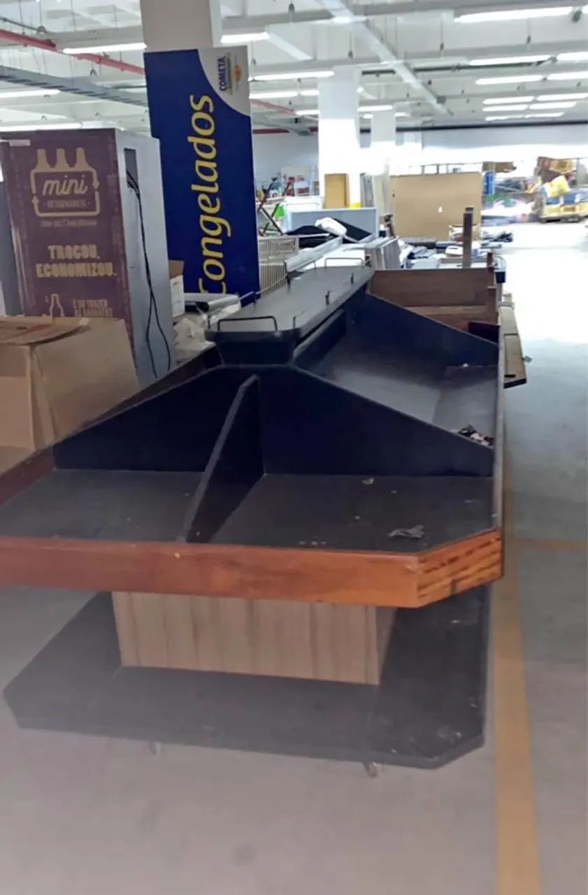 Balcão refrigerado/ caixa/ vasca/ porta de vidro para Walking cooler ou geladeira 