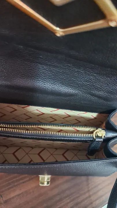 Bolsa Luiza Barcelos Couro black  - Foto 2