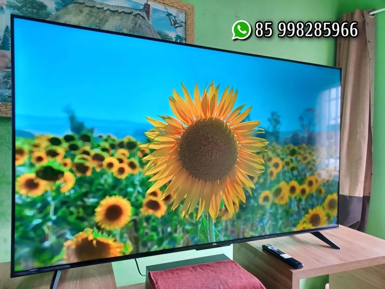 SMART TV TCL 55 polegadas 4k completa e nova  - Foto 3