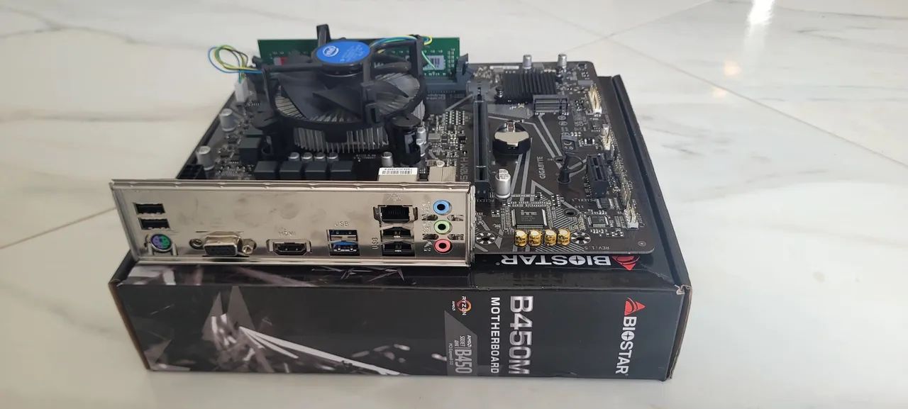 Kit upgrade Intel i5-10400 + H510m + 8gb ram