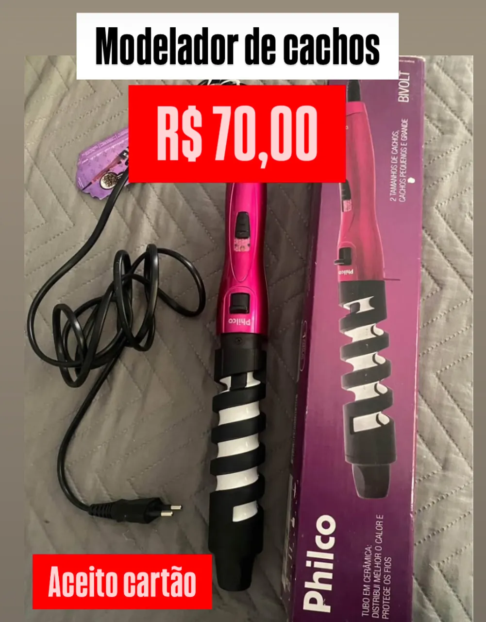 Modelador de Cachos NOVO
