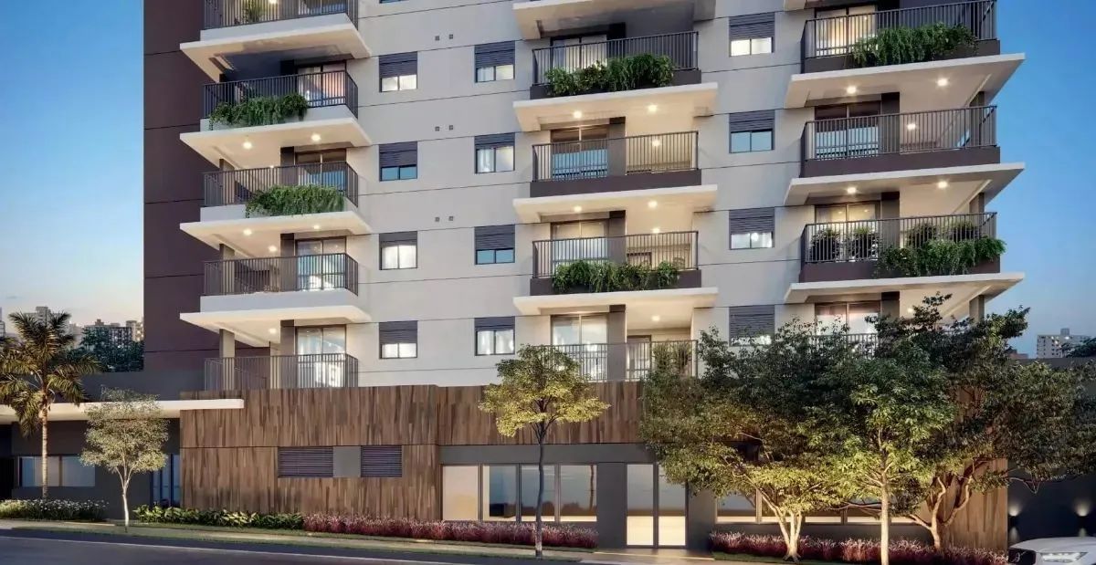 Apartamento tipo para venda com 1 quarto, 28m²