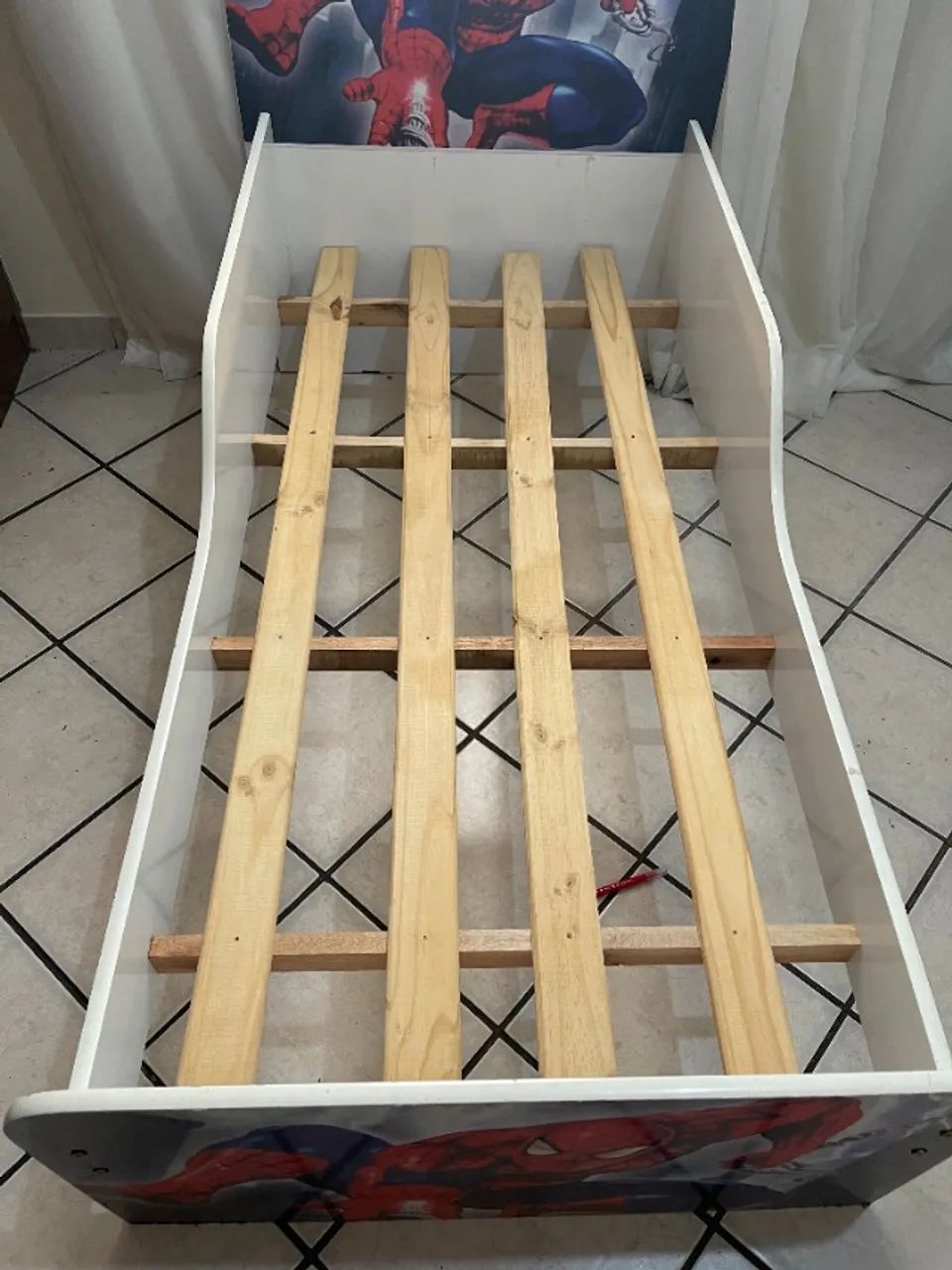 Cama Infantil do Homem-Aranha + Colchão - Foto 5