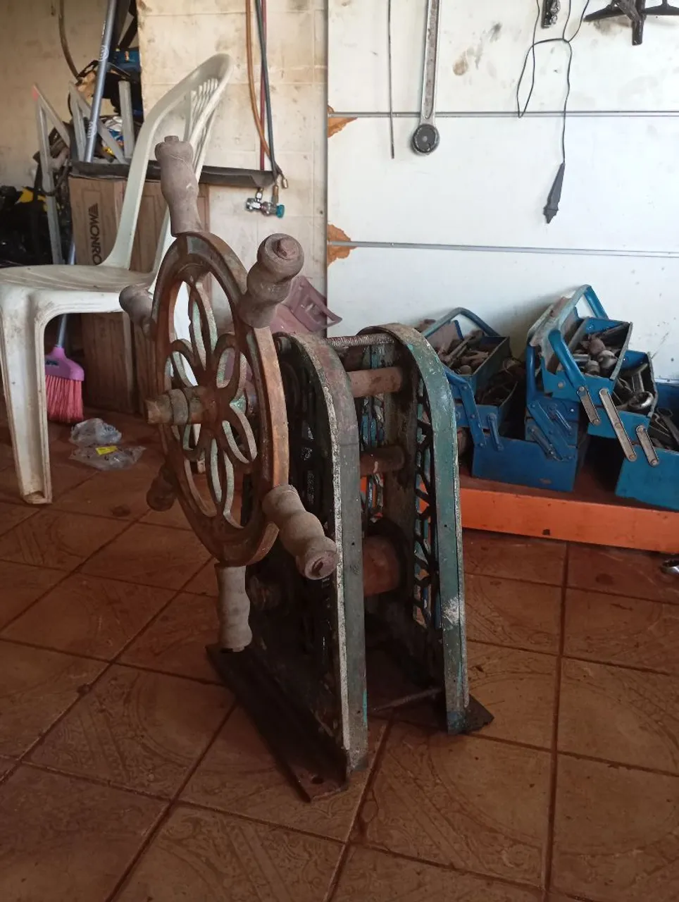 Roda de leme, volante de barco r