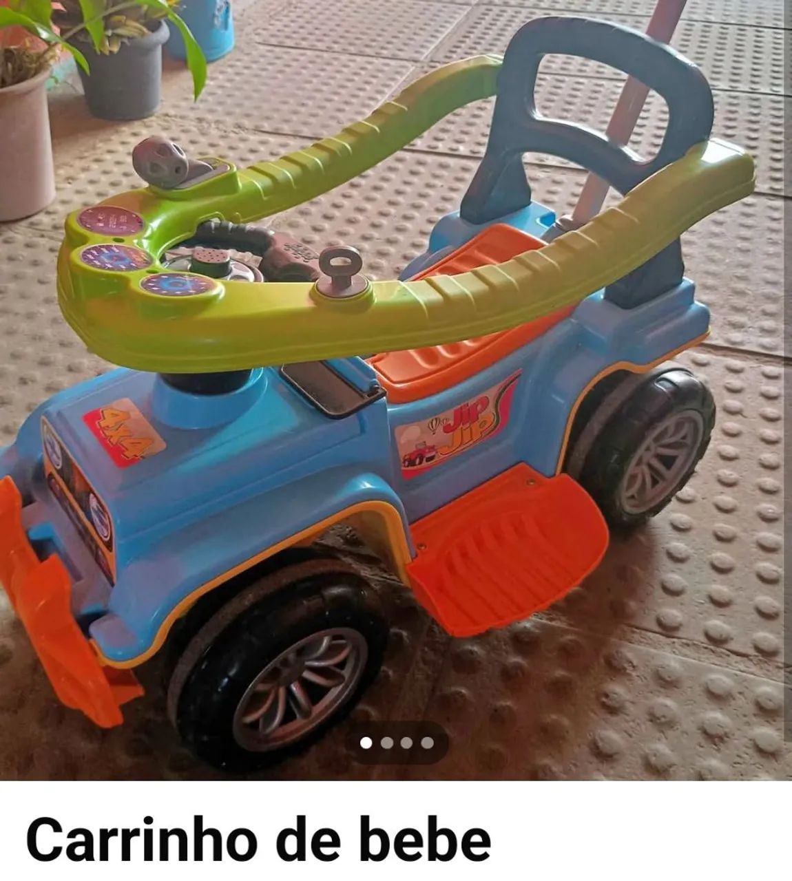 Carrinho de bebê para crianças quadriciclo