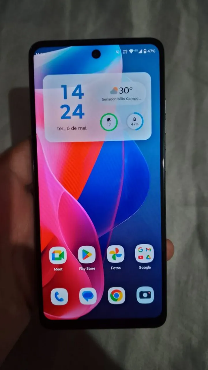 Moto g24 128gb de memória