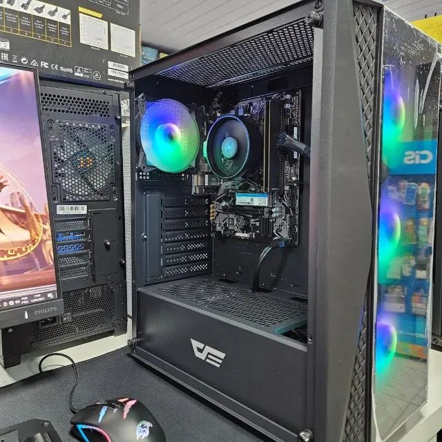 PC Gamer Completo  Ryzen 5 - Bonito, Rápido e com Potencial de Upgrade!  - Foto 3