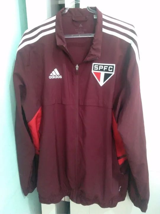 Jaqueta de Moletom Adidas SPFC