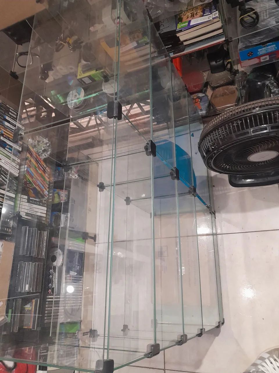Estante de Vidro para Loja