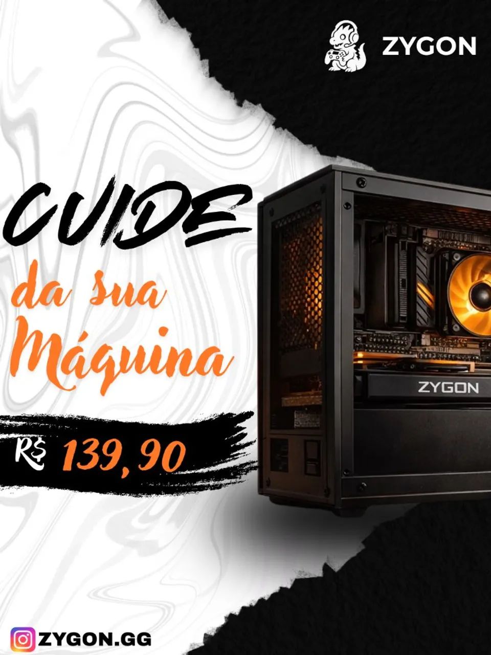 Limpeza Preventiva Gamer PC - LABORATÓRIO 