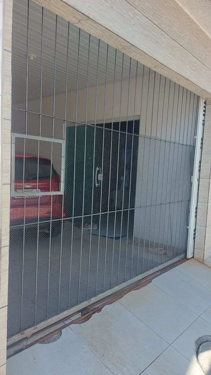 Porta de garagem em aço com grade - PARA O SEU NEGÓCIO + SEGURO! - Foto 4