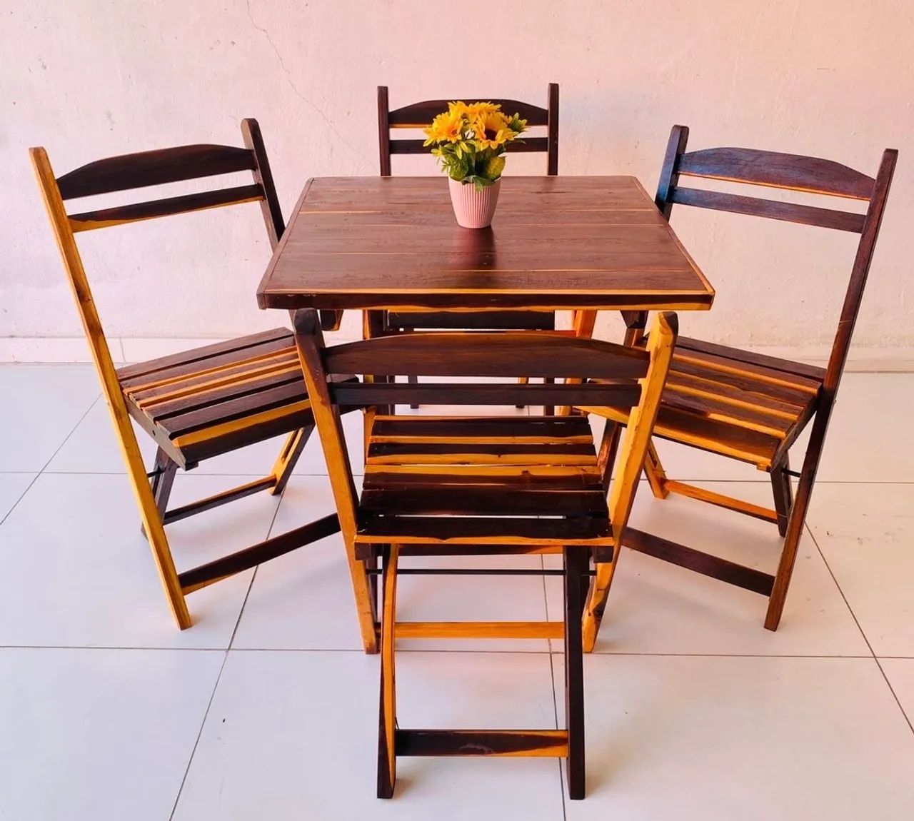 Mesa  Dobrável em Madeira, cuida promoção  - Foto 4