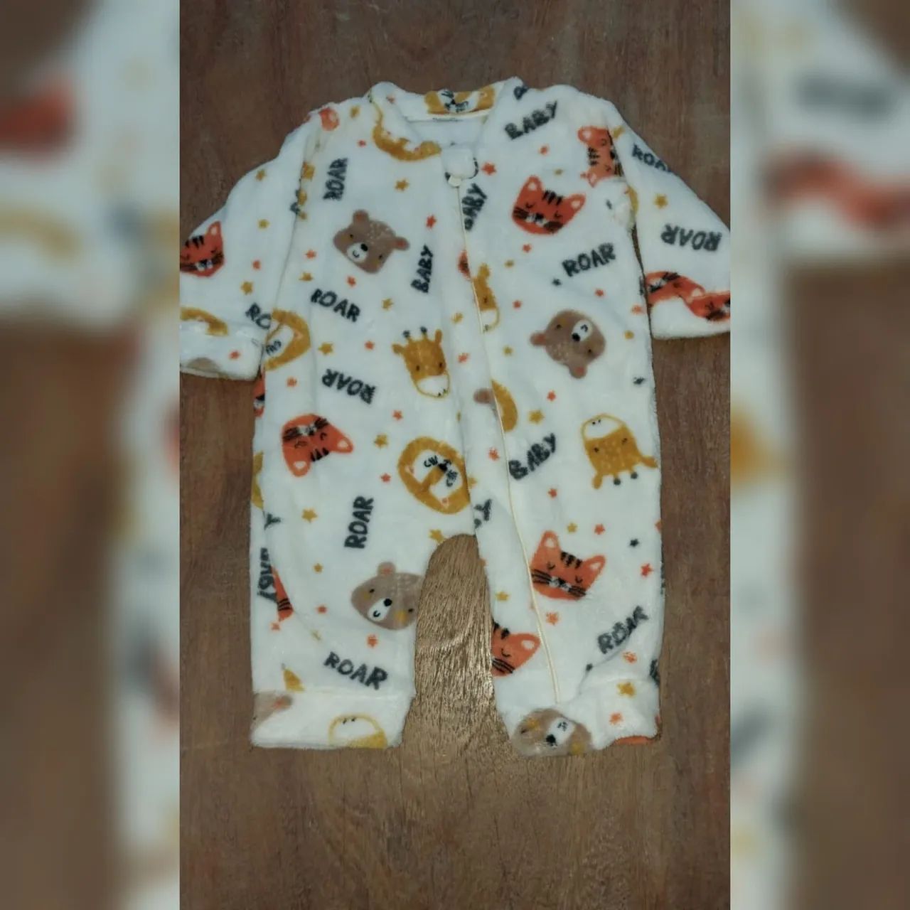 Macacão de Bebê Estampado