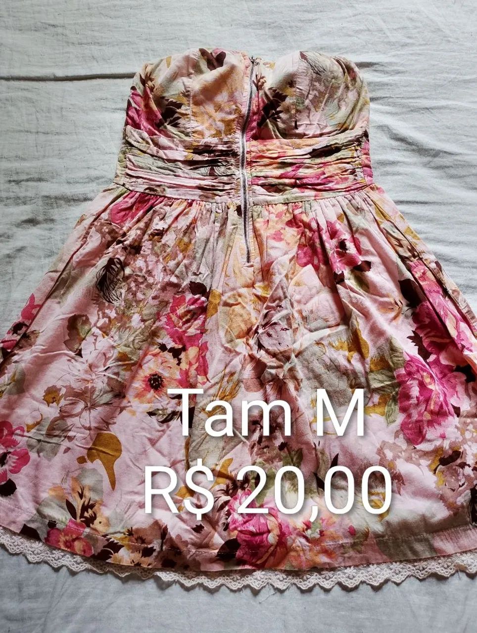 Vestido Evasê floral