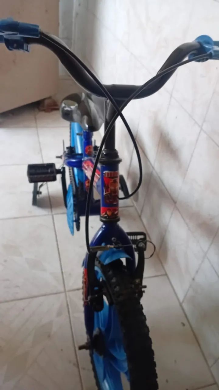Bicicleta Aro 16 Homem de Ferro - Foto 2
