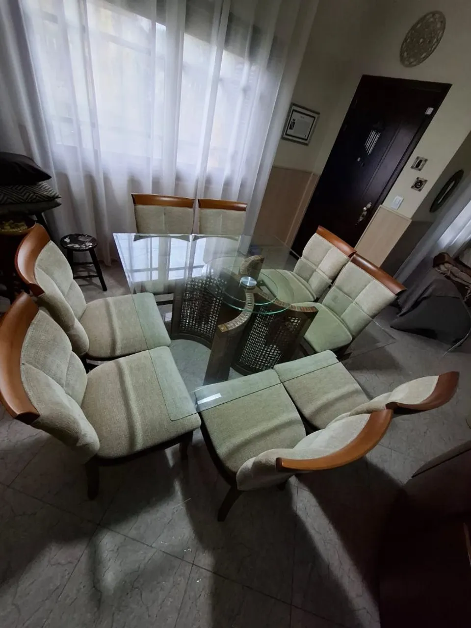 Conjunto de Mesa de Jantar com Cadeiras