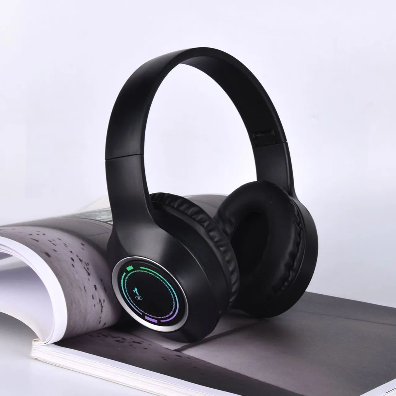 Headphone Bluetooth com LED RGB - Foto 2
