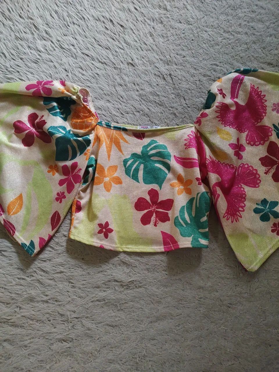 Três croopeds estampado. - Foto 3