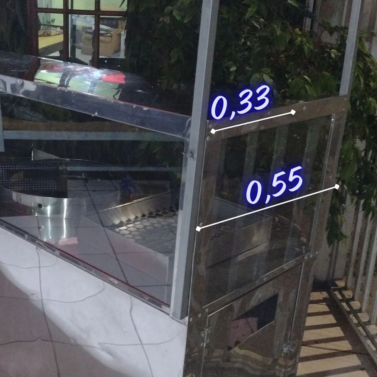 Carrinho de lanches em aço inox - Foto 3