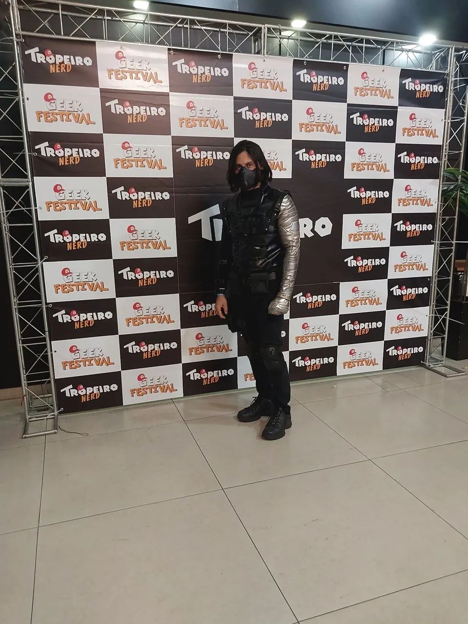 Cosplay do Soldado invernal - Foto 2