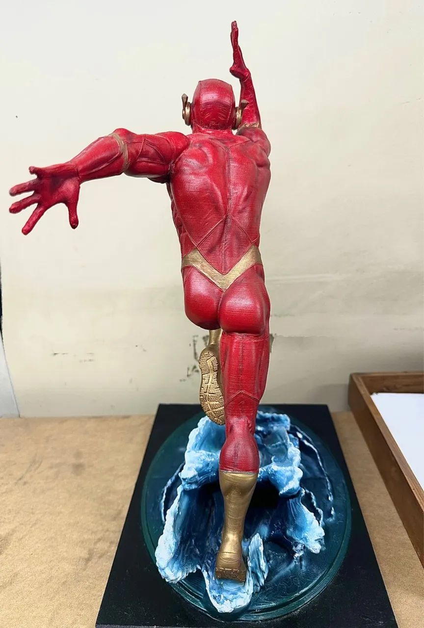 Estatua Flash - Action Figure - Ñ Iron Studio - Foto 5
