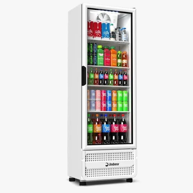 Refrigerador 369L Expositor de Bebidas Visa Cooler BIVOLT- VRS13 - BRANCA - Imbera