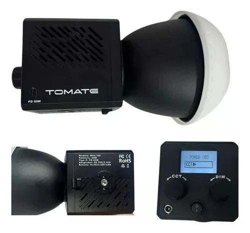 Luz de Preenchimento Cob 40W Tomate MLG-150 - Tomate - Foto 2