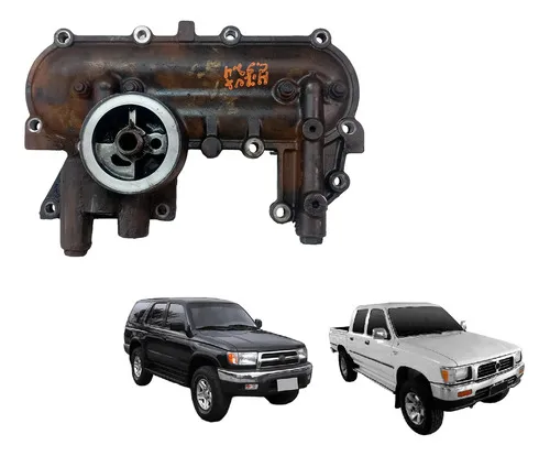 Carcaça Tampa Radiador Óleo Motor Hilux 2.8 3.0 96/04