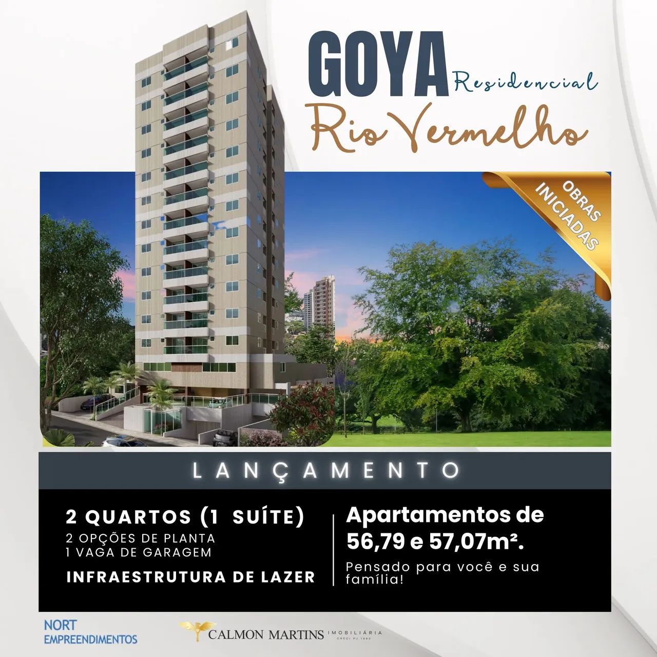 LANÇAMENTO EXCELENTE LOCALIZAÇÃO APARTAMENTO À VENDA 2 quartos em Rio Vermelho - Salvador 