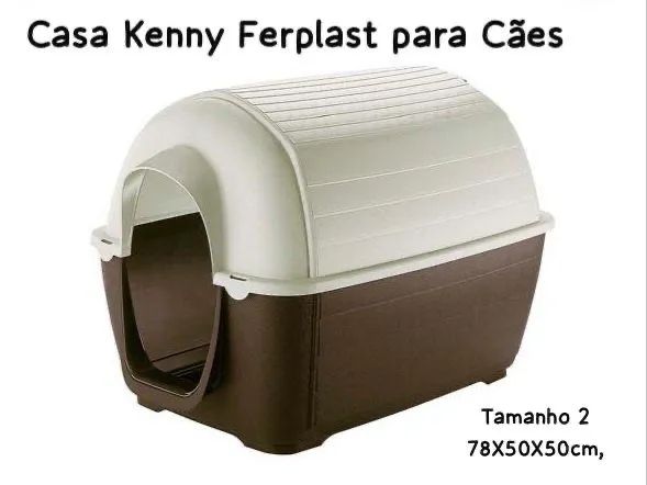 Casinha para cachorro kenny ferplast 