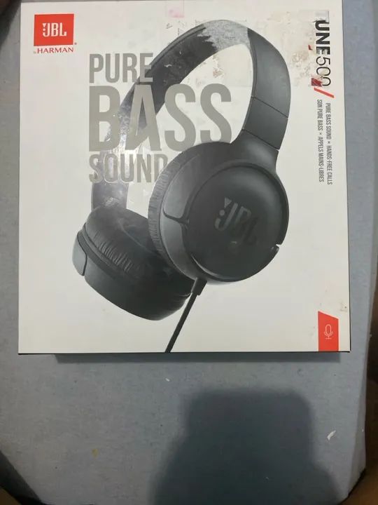 Fone de Ouvido JBL Tune 500 - Novo