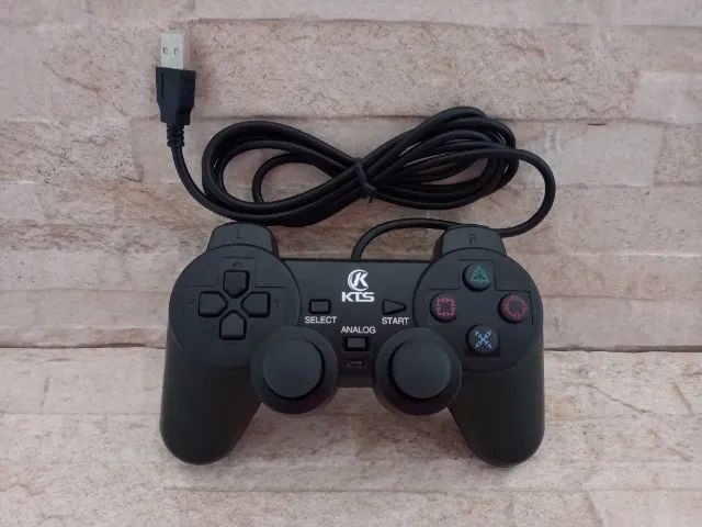 Controle Com Entrada Usb Joystick Games Pc e Ps3