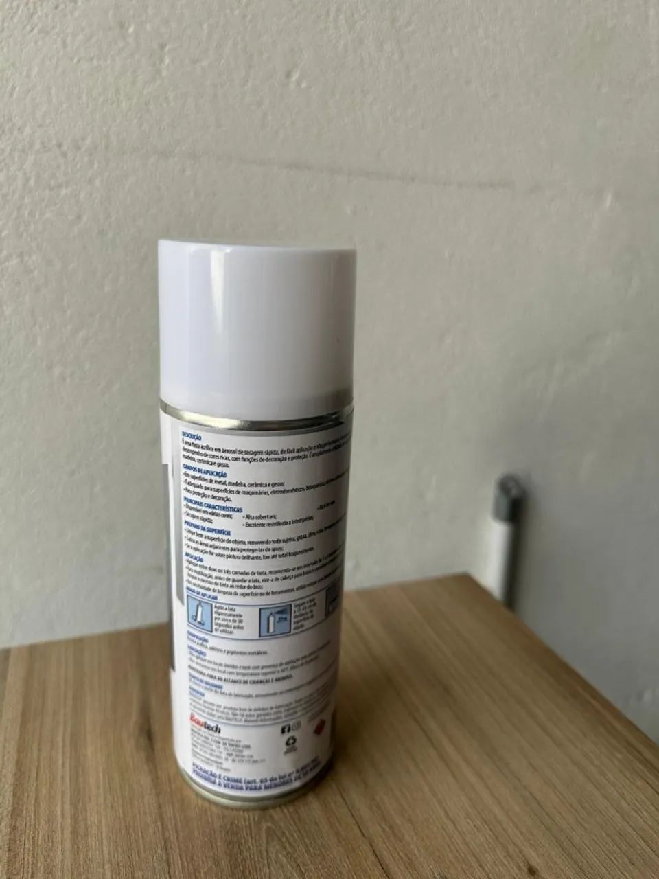 Tinta Spray M A B Branco 350 ML Bauteck - Foto 3